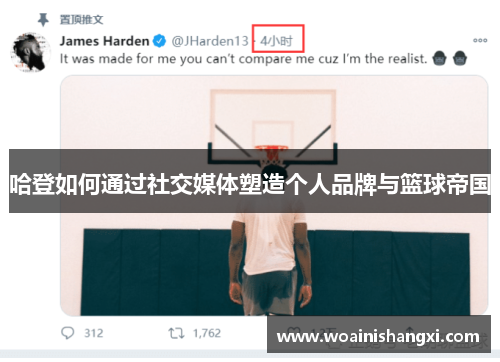 哈登如何通过社交媒体塑造个人品牌与篮球帝国