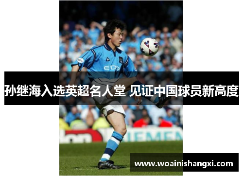 孙继海入选英超名人堂 见证中国球员新高度